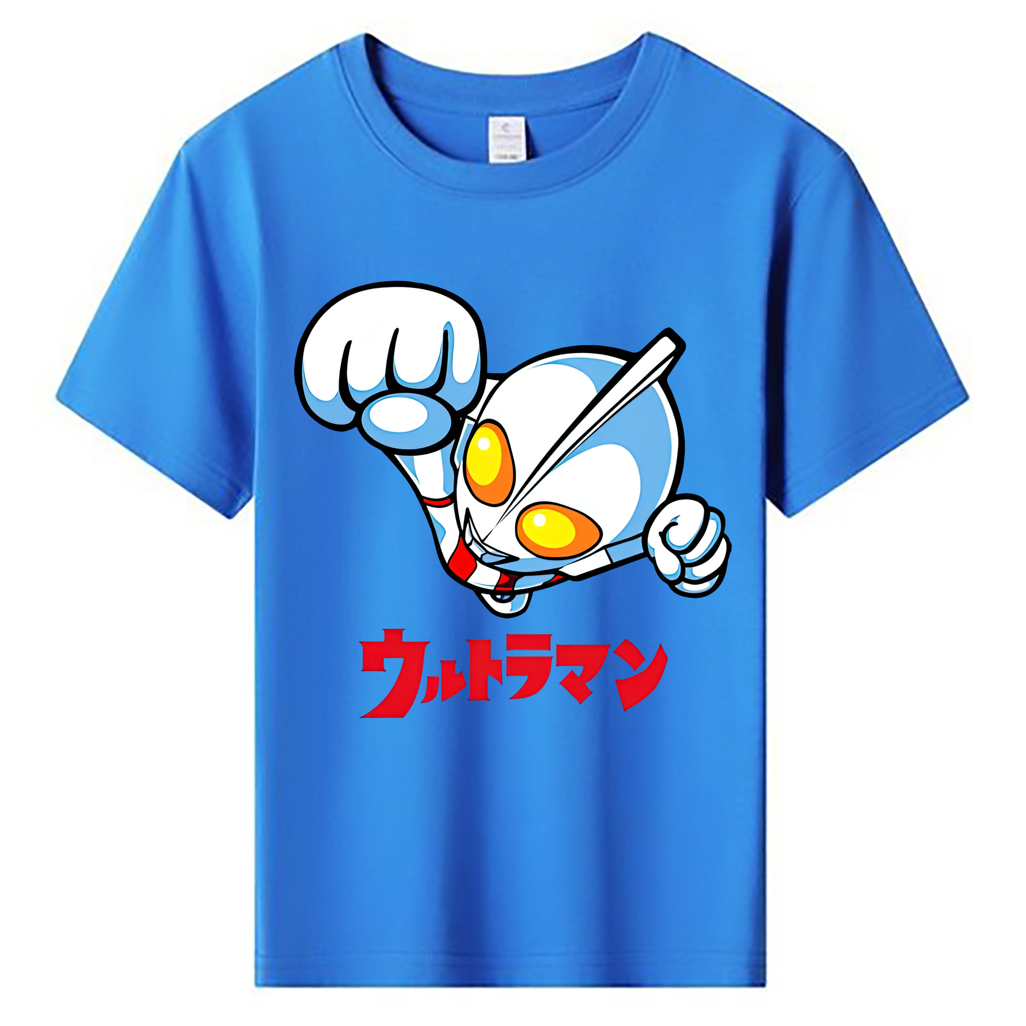（画像用） ウルトラマン Ultraman 綿100％キッズTシャツ（フロントプリント）